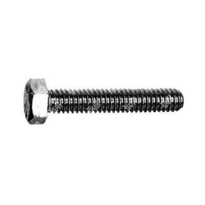 Hex head screw UNI 5740/DIN 961 fine 8.8 - plain steel M10x1,25x16
