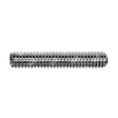 Socket set screw UNI 5923/DIN 913 flat point 45H - plain steel M4x30