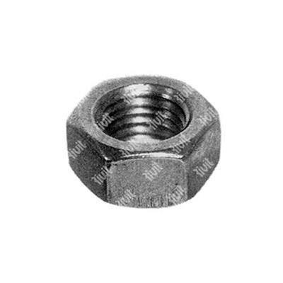 Hexagon nut UNI 5587 cl.8 - plain steel M20