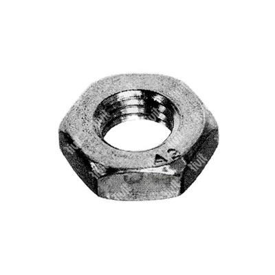Hexagon nut UNI 5589/DIN 936 cl.8 - plain steel M16