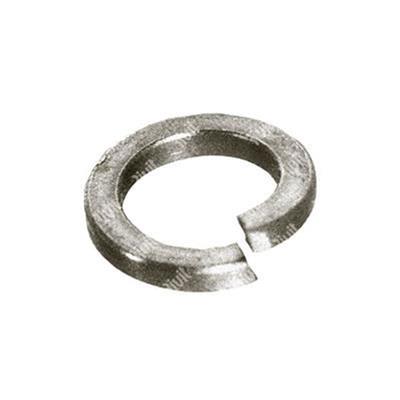 Grower washer square section DIN 7980 plain steel for screw M6