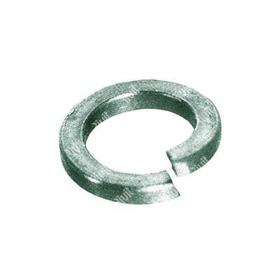 Grower washer square section DIN 7980 zinc plated steel for screw M6