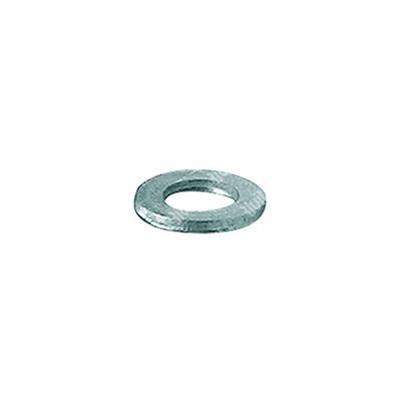 Flat washer UNI 6592/DIN 125A HV100 - white zinc plated steel d.16