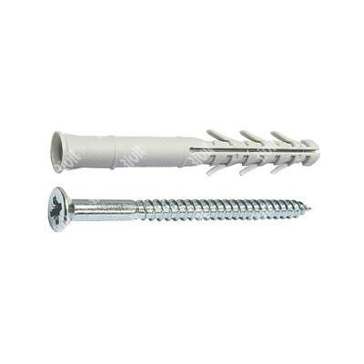 NLDVPZ-Extended double expansion anchor w/FCH+PZ screw d.8x120