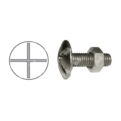 TLX-ST ST CVHL screw+ d.17 w/ST ST M6 Nut M6x20