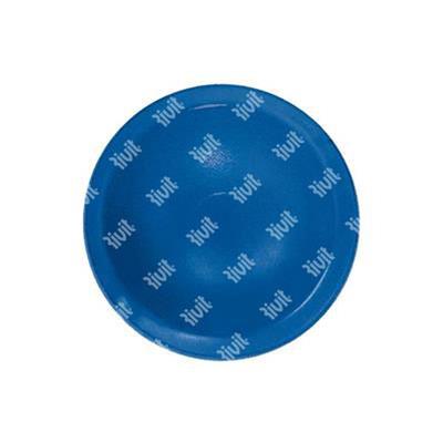 BBC-Low Cap Sheet metal BLUE GENTIAN 5010 de30xh6