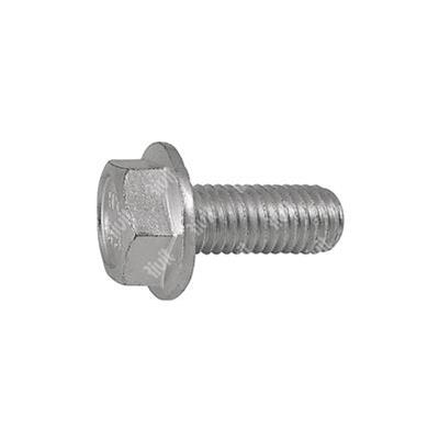 Hex head flange w/serration bolt DIN 6921 8.8 - Geomet® 321 grade A M8x20