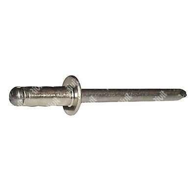 MULTIGRIPRIV-BOXRIV-Blind rivet Stainless steel 304/304 gr 1,5-5,0 DH (50pcs) 4,8x10,0