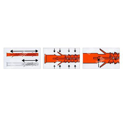 MUNGO-MB/S-Tass.nylon doppia esp.c/vite TX T40 d.10x100