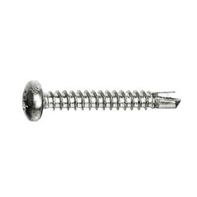 Pan head self drilling screw UNI8118/DIN7504N stainless steel 304 4,8x22