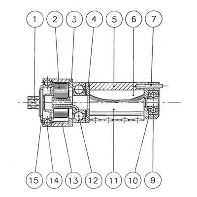 RIV998/999/942/949-Gruppo motore Rif.60/60/12/36