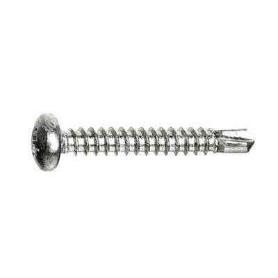 Pan head self drilling screw UNI8118/DIN7504N stainless steel 304 4,8x38