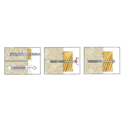 Vite per cemento TEFR Ch.8 passo 3.38 ZB 6,6x125