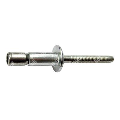 MONRIV-Blind rivet Steel/Steel gr 1,6-11,0 DH 4,8x14,0