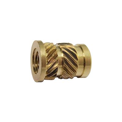 RHSL-Brass rivet nut with head h.6,40 - de.7,1 - h.9,5 - H 7,90x1,09 RHSL-M5