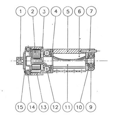 RIV912/916-Gruppo motore Rif.2/4