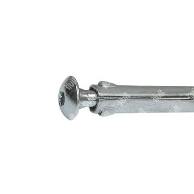 FAFX-Metal anchor for windows and shutters w/PNH screw d.11 TX 25w/T-25inserter included (1x50ps) d.8x72