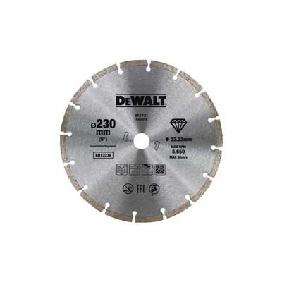 DEWALT-Disco diamantato a corona segmentata per materiale da costruzione 230x22,2x7 DT3731-QZ