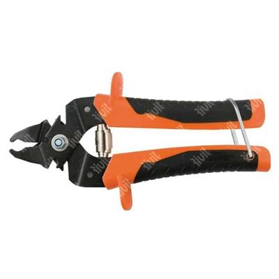 EDMA-Hand hog ring pliers with magaz TOPGRAF20/22 0411