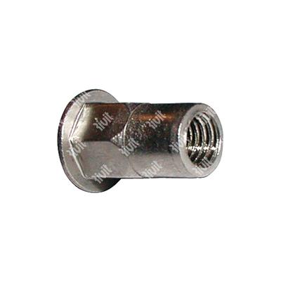 ITEPA4-Rivsert Inox A4 demihex10,9 t.11,0es0,5-3,0 M8/030