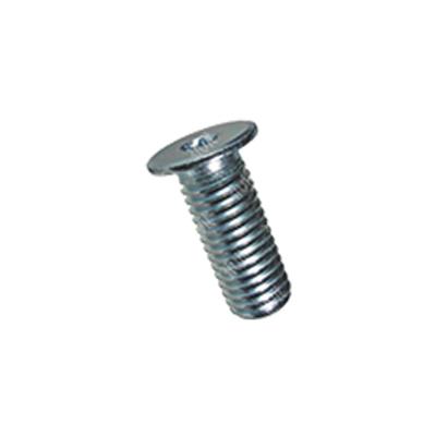 Torx T15 socket ultra low head cap screw 8.8 - white zinc plated steel M5x12