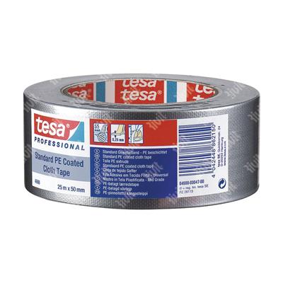 TESA-Nastro in Tela Standard Nero MU84 - 55 Mesh mt.25x50mm