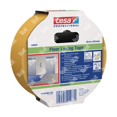 TESA-Universal double coated for floor mt.25x50mm