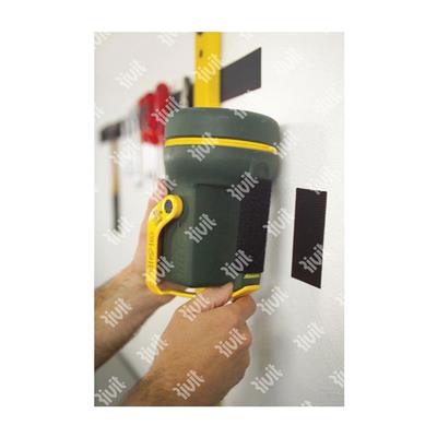 TESA-Hook and loop tape Black Extra Strong mt.0.5x100mm