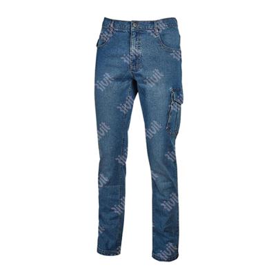UPOWER-Pantalone JAM GJ in tessuto Jeans Tg.L