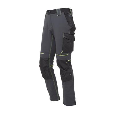 UPOWER-Pantalone ATOM RL in tessuto Grigio/Verde Tg.XL
