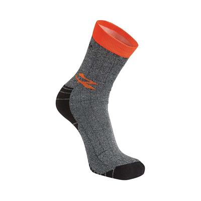 UPOWER-Calza Corta GIADY OF Arancio Fluo Blister da 2pz Tg.Unica