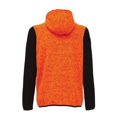 UPOWER-Felpa RAINBOW OF  Arancio Fluo Tg.XXL