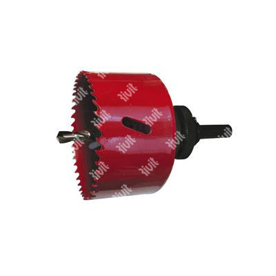 FERVI-Bimetal hole saw w/variable teeth d.59mm