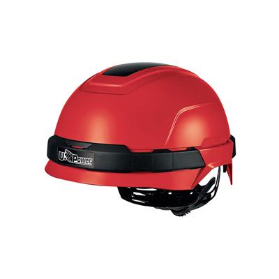 UPOWER-Casco SPICA Rosso Linea U-SOLAR