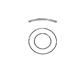 Curved washer UNI 8840A/DIN 137A d.4 white zinc pl ated steel M4