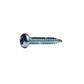Self-Drilling Tx25 pan head screw DIN 7504M(T) white zinc plated steel 4,8x19