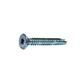 Self-Drilling Tx25 csk head screw DIN 7504P(T) white zinc plated steel 4,8x50