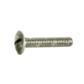 Slotted mushroom head screw d.10,0 A2 - stainless steel AISI304 M4x8