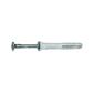 CX-PH nylon grey anchor with steel zinc pltd nail 8x120
