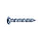 Phillips cross pan head tapping screw UNI 6954/DIN 7981 nickel plated steel 4,2x9,5