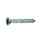 Phillips cross oval head tapping screw UNI 6956/DIN 7983 zinc plated steel 3,9x25