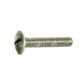 Slotted mushroom head screw d.13,5 A2 - stainless steel AISI304 M6x35