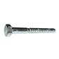 Wood screw exagon head UNI 704/DIN 571 mandrel 12 white zinc plated steel 7x60