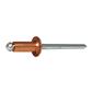 RFT-Blind rivet Copper/Steel DH 2,9x12,0