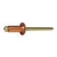 ROT-Blind rivet Copper/Brass DH 3,2x6,0