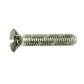 Slotted flat head screw UNI 6109/DIN 963A A2 - stainless steel AISI304 M2,5x16
