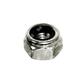Hex nylon insert lock nuts, high type, UNI 7473/DI coarse thread Stainless steel 304 M5