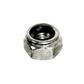 Hex nylon insert lock nuts, high type, UNI 7473/DI coarse thread Stainless steel 304 M14