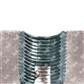 RSCT-Self tapping socket Zink Steel (for die cast) de.16x1,5 w/slots on the mandrel M12x1,75 - h.22