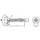 Double Countersunk head Timber Screw Stainless Steel A2 5x40